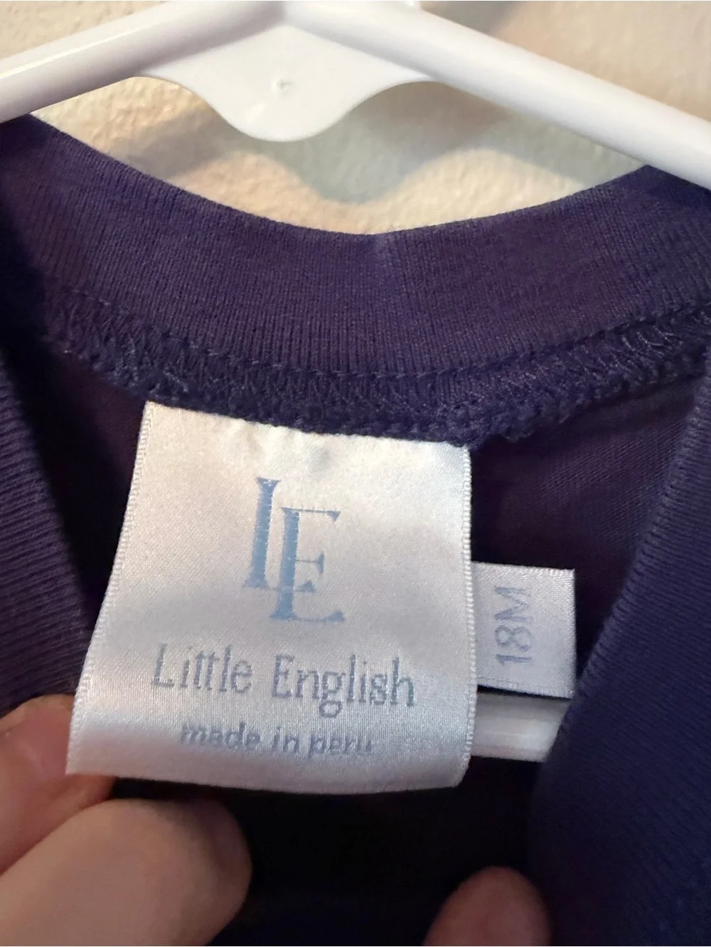 Little English Navy Long-Sleeve Tee with Colorful Duck Applique